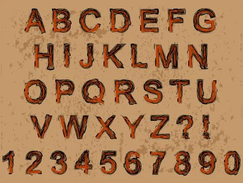 Type artistic Stock Illustration