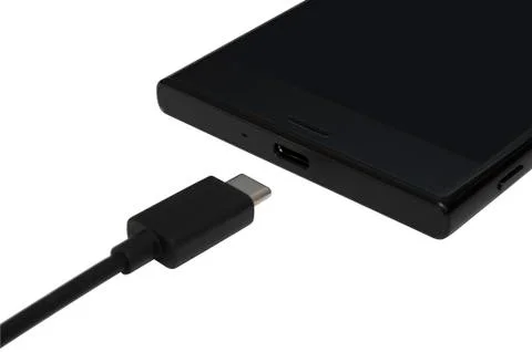 Type C connector. Stock Photos
