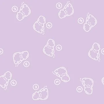 Type e hepatitis line seamless pattern Stock Illustration