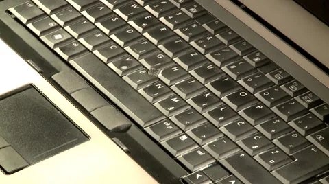 Type keyboard Stock Footage 8509419
