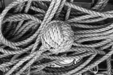 Type of marine knot Foto stock