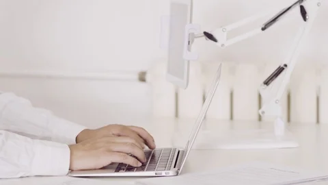 Type in office Stock Footage 92628545