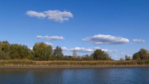 The type on riverside. Stock Photos