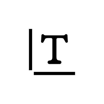 Type Text, Typeface Style, Letter Fonts. Flat Vector Icon illustration. Simpl Stock Illustration