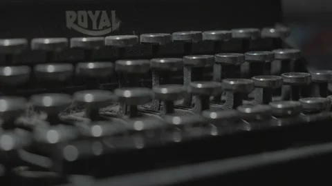 Typerwriter Stock Footage 237138941