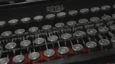 Typerwriter Stock Footage 237138944
