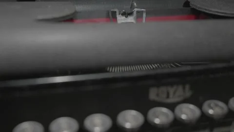 Typerwriter Stock Footage 237138950