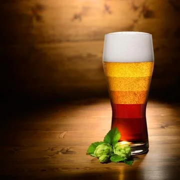 Types of beer concept Stock Photos