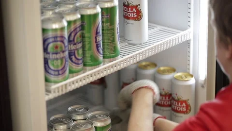 Types of Beer Stock Footage 98694367