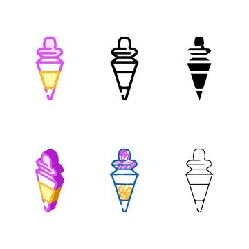 Types bottle stopper bartender color icon vector Stock Illustration