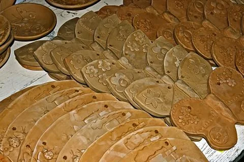 Types of clay 11 Stock Photos