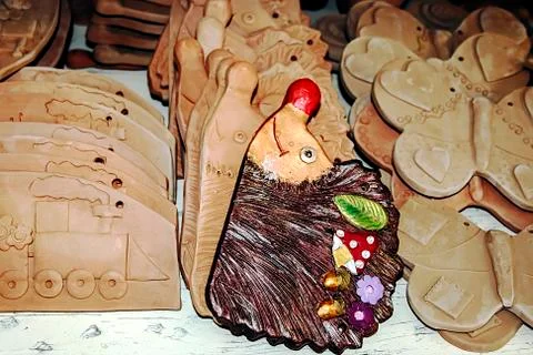 Types of clay 16 Stock Photos