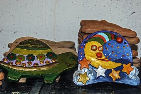 Types of clay 19 Stock Photos