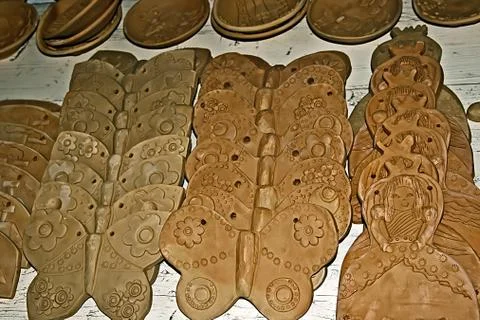 Types of clay 2 Stock Photos