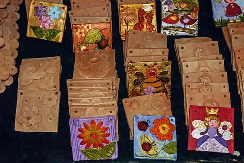 Types of clay 22 Stock Photos