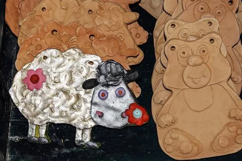 Types of clay 24 Stock Photos