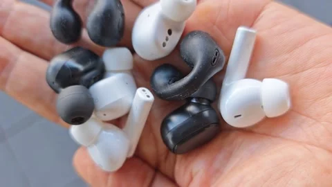 Types earbud Stock Footage 339111809