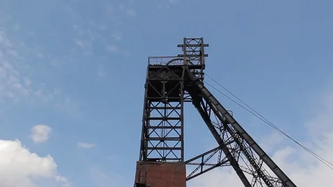 Types of modern coal mines Video stock 74490538