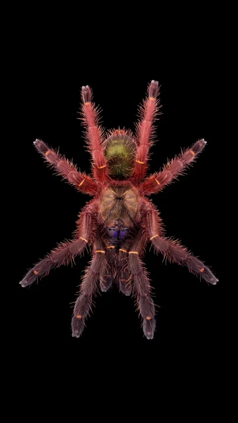 Types of Spiders in the Wild Stock Footage 321175777