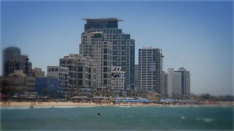 Types of Tel Aviv Stock Footage 39998126