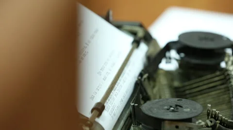 Typewrite court Video stock 41211791