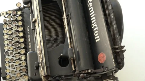 Typewriter 006 Video stock 97339255