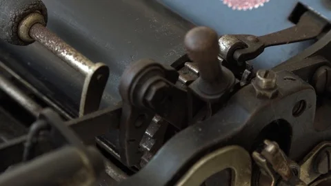 Typewriter 009 Video stock 97497417