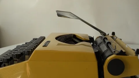 Typewriter 010 Video stock 97497407