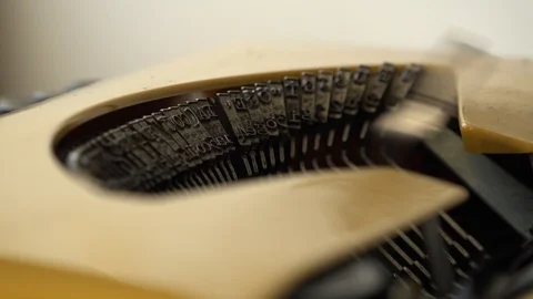 Typewriter 011 Video stock 97497406