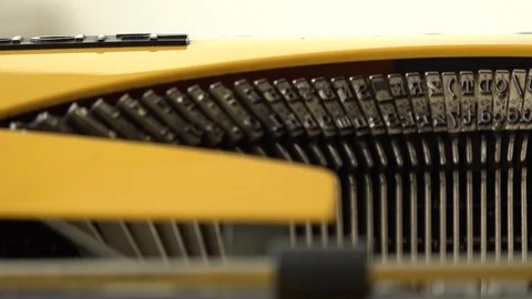 Typewriter 012 Video stock 97497423