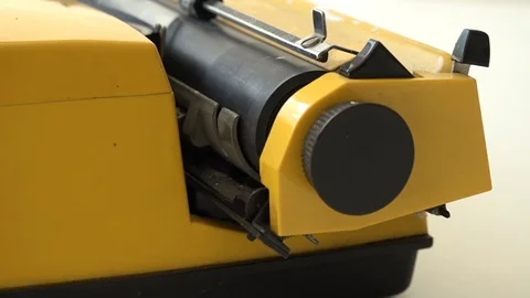 Typewriter 014 Video stock 97497450