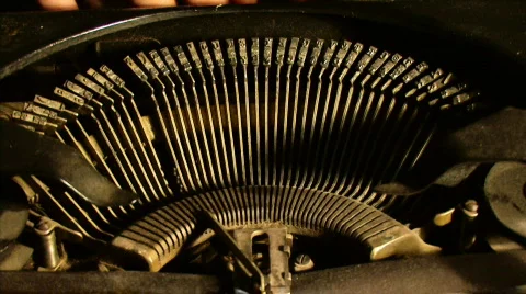 Typewriter 2 Full HD Stock Footage 774589