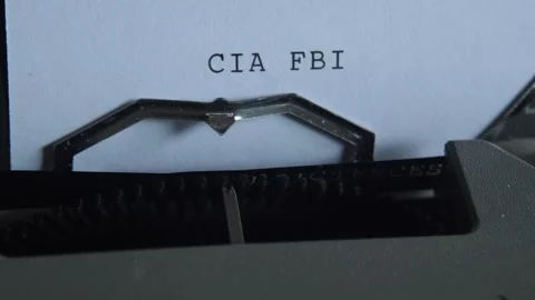 Typewriter Action Showcasing Text Being Typed Video stock 345097589