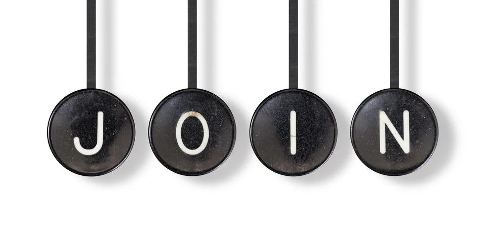 Typewriter buttons, isolated - Join Stock Photos