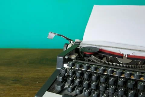 Typewriter closeup Stock Photos