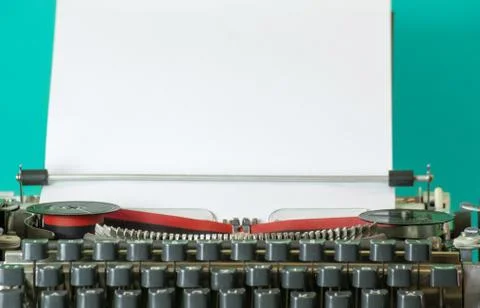 Typewriter closeup Stock Photos