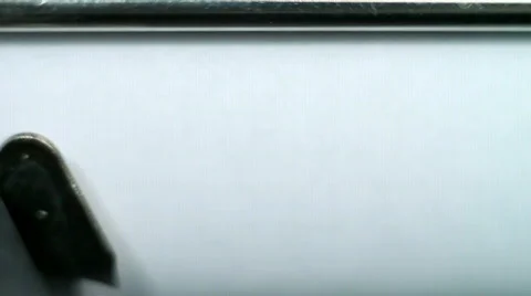 Typewriter Stock Footage 612472