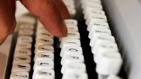 Typewriter 動画素材 10893327