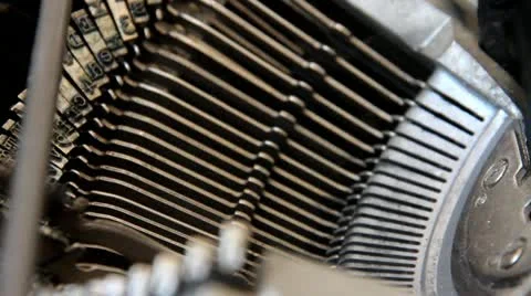 Typewriter Video stock 10893354