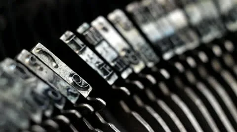 Typewriter Stockbeeldmateriaal 10893411