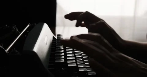 Typewriter Stock Footage 156759188