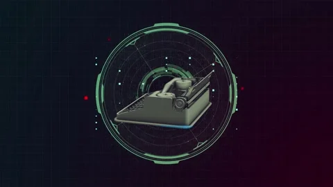 Typewriter Grid 2 Stock-Footage 146729086