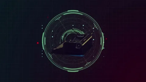 Typewriter Grid Video stock 146729038