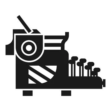 Typewriter icon, simple style イラスト素材