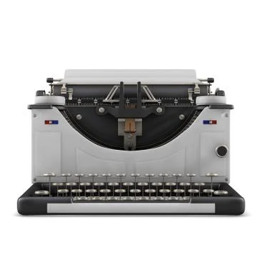 Typewriter Stock Illustration