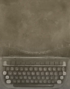 Typewriter Stock Illustration