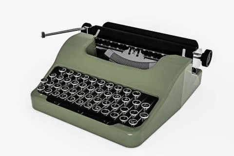 Typewriter Stock Illustration
