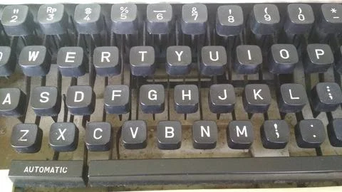 Typewriter keyboard Stock Photos