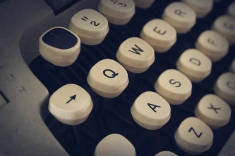 Typewriter Keys Stock Photos