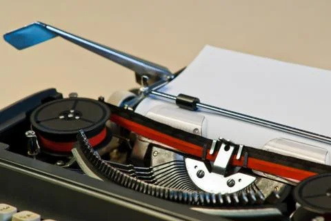 Typewriter Foto stock